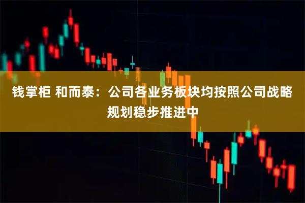 钱掌柜 和而泰：公司各业务板块均按照公司战略规划稳步推进中